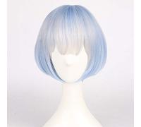 Anime Re ZERO Comenzando la vida en otro mundo Pelucas Rem Ram Cosplay Peluca sintética Cabello Halloween Carnaval Fiesta Mujeres Cosplay Peluca Rem