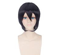 Anime Role Play For Free Iwatobi Swim Club Haruka Nanase Cosplay Wig Short Black Wigs