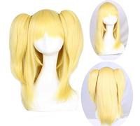 Anime Role Play For Kobato Hasegawa Cosplay Wig With 60cm Golden Ponytails