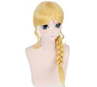 Anime Role Play For Love Live Eli Ayase 50cm Cosplay Wig Light Blonde With Ponytail Ellie Halloween Wigs