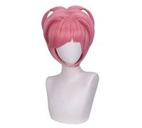 Anime Role Play For Natsuki Monika Wig Pink Hair Wig Doki Literature Clubt Cosplay Hair Synthetic Cosplay Wig