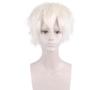 Anime Role Play For Ogami Shiro BNA Cosplay Wig Halloween Party Beige Short Hair