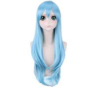 Anime Role Play For Yuuki Asuna Sword Art Online Cos Blue Cosplay Wig Halloween
