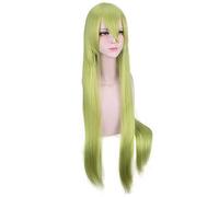 Anime Role Play Wig For Fate Grand Order Cosplay Enkidu Wig Green 100cm Long Straight Wigs For Costume Party Wig