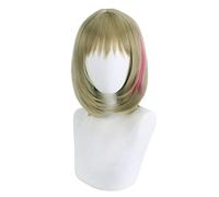 Anime Role Play Wig For Wonder Egg Priority Kawai Rika Cosplay Wigs Green Rose Hair Halloween