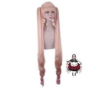 Anime Rozen Maiden Shin ku cosplay peluca ondulada 120 cm pelo sintético con doble cola de caballo Cosplay Taisho Shin ku Reiner Rubin pelucas talla única peluca Shin ku PL-088