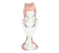Anime Sangonomiya Kokomi Cosplay Peluca, Pelucas de Pelo largo Degradado Rosa para Fiesta de Disfraces de Halloween, Carnaval, Vida Nocturna