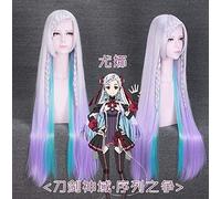 Anime SAO Sword Art Online Peluca larga trenzada marrón claro dorado Yuuki Asuna Pelo sintético Sword Art Online Pelucas de disfraces de cosplay Un tamaño yuna peluca PL-453