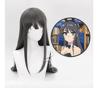 Anime Seishun Buta Yarou Series Sakurajima Mai Sakuta Azusagawa Cosplay Peluca Disfraz Fiesta Pelo Disfraces De Halloween Verde