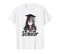Anime Senior 2027 Clase De 2027 Chicas Anime Mujeres Graduac Camiseta gráfica económica