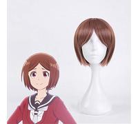 Anime Senryuu Girl Cosplay Pelucas Amane Katagiri Cosplay Peluca Peluca sintética resistente al calor Cabello Fiesta de Halloween Senryuu Shoujo Peluca