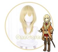 Anime Shikkakumon no Saikyou Kenja Lurie Aventrot Cosplay Wig The Strongest Sage with the Weakest Crest Golden Blond Hair