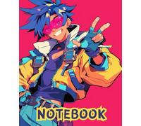 Anime Shonen Boy Notebook: Manga Boy Journal 4