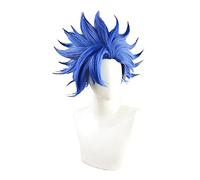 Anime SK∞ Shindo Ainosuke Cosplay peluca ADAM S azul corto esponjoso resistente al calor pelo sintético SK8 el Infinity SK Eight + gorro de peluca
