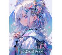 Anime Sketchbook: Blank 140 Pages For Drawing, Doodling, Journaling and Coloring, Anime Drawing Book For Teens, Aesthetic Sketch Book. Size 8.5" X 11"