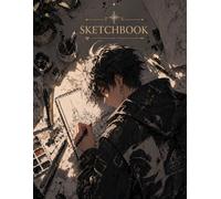 Anime Sketchbook: Blank Drawing Notebook for Artists: 120 Blank Pages | 8.5 x 11 Sketchbook for Anime, Manga & Creative Drawing