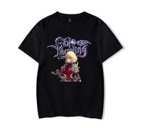 Anime Solo Leveling Merch Camiseta Hombre Mujer Casual Short Sleeve Shirt Sung Jin-Woo Cosplay T-Shirt