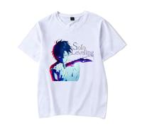 Anime Solo Leveling Merch Camiseta Hombre Mujer Casual Short Sleeve Shirt Sung Jin-Woo Cosplay T-Shirt