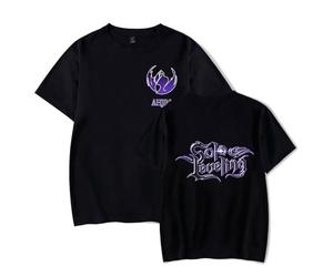 Anime Solo Leveling Merch Camiseta Hombre Mujer Casual Short Sleeve Shirt Sung Jin-Woo Cosplay T-Shirt