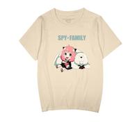 Anime Spy x Family Camiseta Manga Forger Anya Graphic Tshirts Hombres Camiseta Manga Corta