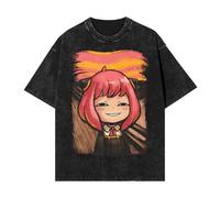 Anime Spy x Family Manga Corta Unisex Anime Impreso Camiseta Casual Lindo Anya Forger Camiseta Trendy Retro Top Verano Camiseta...