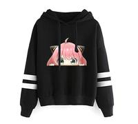 Anime Spy x Family Merch Sudaderas con Capucha Impresión Sweatshirt Langarm para Niños Niñas Anya Loid Yor Forger Cosplay Hoodie