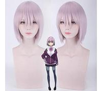 Anime SSSS.GRIDMAN Akane Shinjou Cosplay peluca Lolita corta Ombre pelucas de pelo sintético resistente al calor + gorro de peluca PL-487