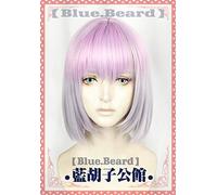 Anime Ssss.Gridman Shinjo Akane Cosplay Wigs Women Purple Gradient Color Cosplay Wig Akane Shinjo Halloween Cosplay Lolita Wig