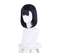 Anime Summer Time Rendering Mio Kofune Cosplay Wig Black Short Hair Shinpei Ajiro Ushi Sister Summertime Render Wig Cap