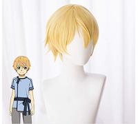 Anime Sword Art Online Alicization SAO Eugeo Cosplay Wig Hair Eugeo Synthesis Thirty-two Short Fluffy Costume Wigs + Wig Cap