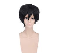 Anime Sword Art Online Kirigaya Kazuto Black Short Wig Cosplay disfraz SAO Kirito pelo sintético resistente al calor hombres mujeres pelucas