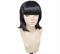 Anime Sword Art Online Kirigaya Suguha Cosplay Wig Short Black Heat Resistant Synthetic Hair Wigs + Wig Cap + Free Hairpins