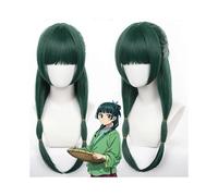 Anime The Apothecary Diaries Maomao Cosplay Wig Women Green Long Hair Heat Resistant Synthetic Wigs Masquerade Party Prop
