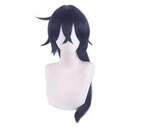 Anime The Case Study Of Vanitas No Karte Blue Black Hair Cosplay Wig Heat Resistant Synthetic Hair Halloween Party wig + Wig Cap