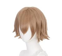 Anime the Deceiver LeBlanc Short Blonde Brown Cosplay Costume Wig Synthetic Wig Halloween Party Wigs