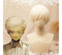 Anime The Promised Neverland Cosplay Pelucas Norman Cosplay Peluca Sintética Pelo Halloween Carnaval Fiesta Yakusoku No Neverland