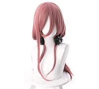 Anime the Quintessential Quintuplets Nakano Miku Wig Cosplay Costume Pink 60cm Long Synthetic Hair Wigs Miku Nakano