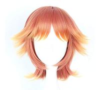 Anime The Royal Tutor Heine Wittgenstein Cosplay pelucas naranja corto resistente al calor pelo peluca de juego de rol