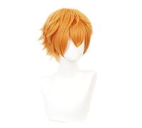 Anime Toilet-bound Hanako-kun Minamoto Kou Cosplay Wig Jibaku Shounen Short Wig Synthetic Hair + Wig Cap Party Role Play