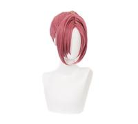 Anime Toilet bound Hanako kun Mitsuba Red Short Cosplay Wig Synthetic Hair Halloween Costume Party Wigs