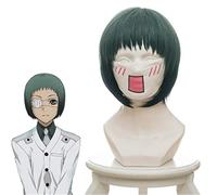 Anime Tokyo Ghoul: re Mutsuki Toru Cosplay Peluca Gradiente Color Corto Sintético Bobo Cabello Fiesta de Halloween Disfraz Pelucas + Peluca Cap