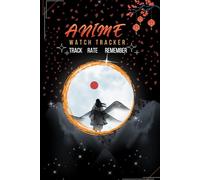 Anime Tracker: A Japanese Aesthetic Anime Journal to Track, Rate & Review Your Favorite Series