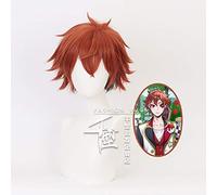 Anime Twisted Wonderland Ace Trappola peluca corta Cosplay disfraz resistente al calor pelo sintético hombres mujeres pelucas QX-735