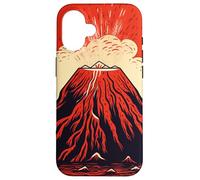 Anime Volcano Modern Magma Lava Volcán Carcasa para iPhone 16