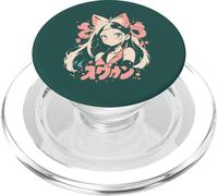 Anime Waifu Lindo Anime el manga Gato Chica Dulce Retro Japón PopSockets PopGrip para MagSafe