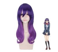 Anime Watashi ga Motete Dousunda Shima Nishina cosplay peluca Pelo sintético Kiss Him Not Me Cosplay pelucas verdes + gorro de peluca One Size PL-707 WIG
