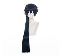 Anime Wig Vanitas Cosplay Wig for The Case Study of Vanitas,Dark Blue Long Wig,Costume Halloween Wig,For Halloween,Costume Party Anime Show, Cosplay Event, Concerts, Daily Wig