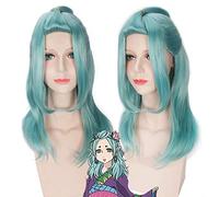 anime wigs cosplay christmas COS wig ghost lamp cold Axiang wig Axiang sister light green anime wig 327