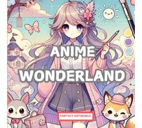 Anime Wonderland: A Creative Coloring Adventure for Teens and Kids,100+ Stunning Anime Scenes to Inspire Creativity and Relaxation