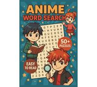 Anime Word Search Book for Adults, Kids & Seniors: 50+ Puzzles Featuring Anime Shows, Characters, Genres, Creators & More | Fun Brain Games for Anime ... & Kids in Easy-to-Read Large Print Format
